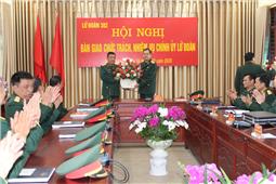 Thượng tá Nông Văn Hòa giữ chức Chính ủy Lữ đoàn Pháo binh 382